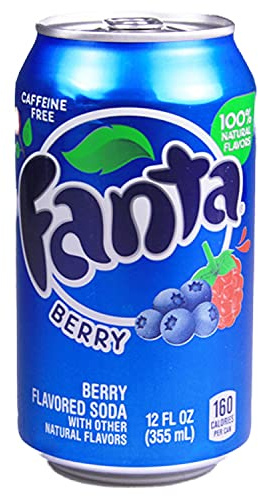 Fanta Berry / Beeren 24 x 355 ml inkl. 6,00 Euro DPG-PFAND