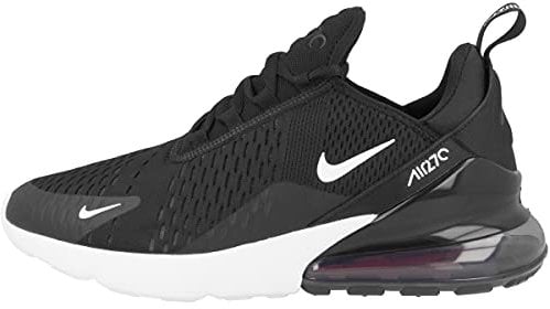Nike Herren Air Max 270 Sneaker, Black/Anthracite-White-Solar Red, 40.5 EU
