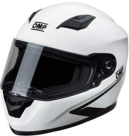OMP CIRCUIT EVO White Helm GRÖSSE M Bianco