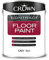 Crown Grey Contract Floor Paint Interior Concrete Floor Hardwearing Quick Dry 5L
