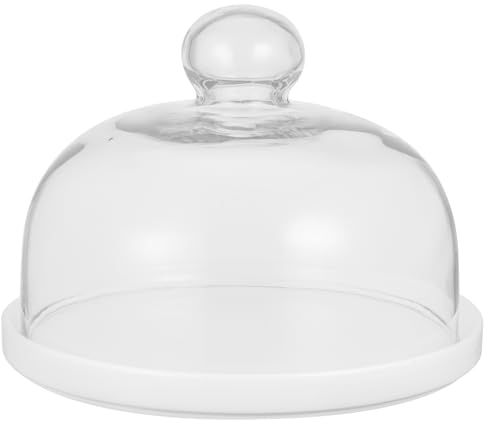 Käseglocke Keramik Kuchen Platte Kuchen Tablett mit Dome Cloche Dome Kuchen Platte Server Kuchen Display Abdeckung Kuchen Pan Abdeckung Platte Deckel für Kuchen Tortenglocke