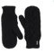 Eisbär Tonella Fäustlinge Strickhandschuhe Fausthandschuhe (One Size - schwarz)