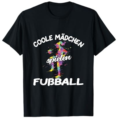 Fußball Mädchen Fußballerin Fußballspielerin T-Shirt