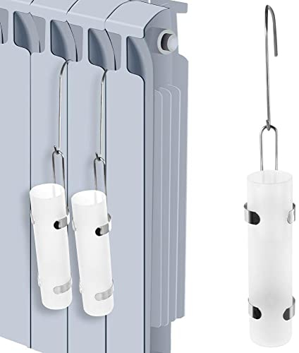 Vilde Luftbefeuchter Wasserbehälter Wasserverdunster für Heizkörper aus Glas 2 Stück Set