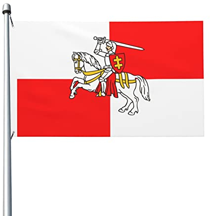 Flagge der Pole in Litauen, 90 x 150 cm, Outdoor-Dekorationsflagge, leichtes Banner, Zuhause, Party, Hof, 3 x 5 Flaggen