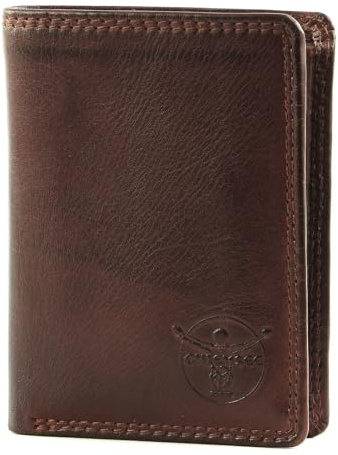 Chiemsee Leder Geldbörse Leather Wallet Brown Dunkelbraun
