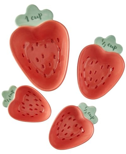 Strawberry Patch Measuring Cups