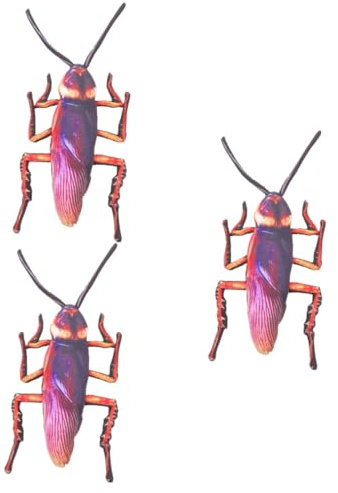 PRETYZOOM 3St Kakerlake Puppe Spielzeug für Kinder kinderspielzeug Plüschtiere kleine Spielzeuge für Kakerlaken Mädchenspielzeug Lebensmittelspielzeug Kinderversorgung Fake-Kakerlaken-