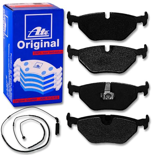 ATE Bremsbeläge + WK hinten passend für 3er E46 Limo Touring Compact Cabrio