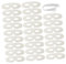 VICASKY 40 Sets DIY Maske Blanko Papiermasken Blanko Für Frauen Weiße Papiermasken Weißes Papier Leere Augenmaske Halloween Kostüm Cosplay Maske Bastelmasken Halloween Kostüme