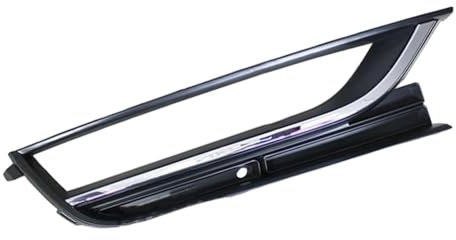 Nebelscheinwerfer-Grill Kompatibel Mit VW Für Passat B7 2011 2012 2013 2014 2015 56D853665 Auto-Frontstoßstange Nebelscheinwerfer-Gitterabdeckung Chrom Auto-Nebelscheinwerfergitter(Right Passenger Sid