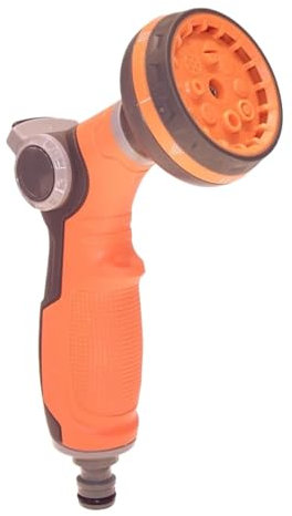 Wasserdüsen für Gartenschlauch, Gartenschlauch-Sprühdüse, Hochdruck-Bewässerungsdüse, Gartenbrause mit 8 einstellbaren Sprühmustern, Test