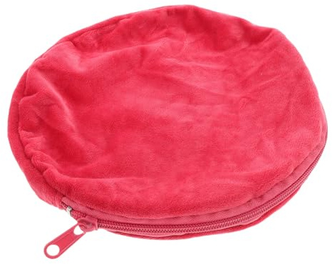 DEARMAMY Copriborsa Riutilizzabile Per Borsa Acqua Calda Fodera Rotonda in Flanella Protezione Per Bottiglia Copriborsa Termico Lavorato Maglia Accessori Per Borsa Termica