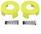 Lot de 2 couvercles et ressorts de rechange pour débroussailleuse RAC118 RLT3525S