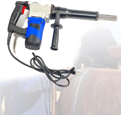 YXYLJOZ Pistola desoxidante de Aguja eléctrica 1100W Máquina de Limpieza Manual para Eliminar el óxido 220V