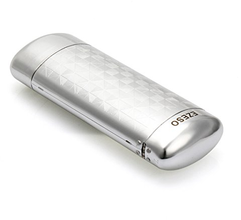 Ezeso Herren Brillenetui Damen Aluminum Hardcase