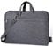 Voova Laptop Bag 15 15.6 Inch, Waterproof Laptop Case Sleeve with Shoulder Strap, Computer Briefcase Cover for MacBook Pro 15/16, MacBook Air 15 M2, 16” HP Acer Lenovo Asus Laptop, Men Women-Grey