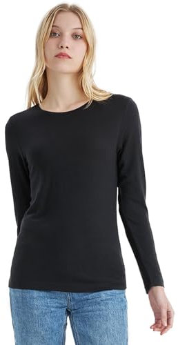 Merino Protect 100% Merino Shirt Damen Langarm Warme Unterwäsche Weicher Unterhemd Ideal Wandern Und Skifahren