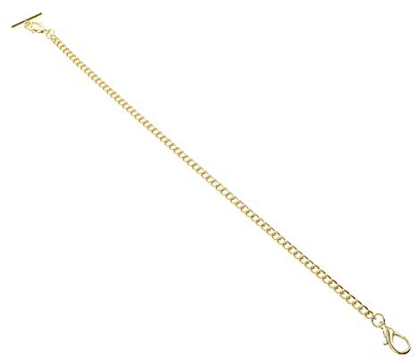 Hemobllo T Bar Taschenuhr Kette Weste Kette Uhr Kette Link für Kleidung Handtasche Goldene