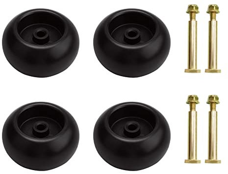 4 Pack Mower Deck Wheels with Bolts Fits for Husqvarna AYP 174873 133957 193406 532174873 532133957