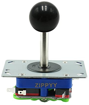Joystick Arcade Zippyy - Asta lunga per Microswitch Retro Gaming Bartop
