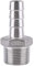 BORDSTRACT Accesorios de Espiga para Manguera SS304 Rosca Macho Acero Inoxidable Conector Cola Manguera Espiga BSP 1/8~3/4 para conectar tubería de Aire, tubería de Combustible, tubería (3/4×15mm)