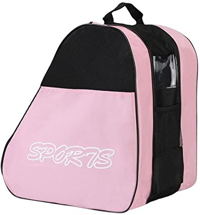 F Fityle Borsa Pattini a Rotelle, o da Ghiaccio, Borsa da Pattinaggio Traspirante, di Grande capacità Quad