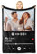 Giftove Personalisierte Decke mit Foto, 100% Flanell Kuscheldecke Personalisiert, Personalisierte Geschenke für Frauen Freundin Partner, Fotogeschenke zum Geburtstag Jahrestag Hochzeitstag