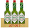 Tabasco Sauce Epicée Vert au Piment Jalapeño - Lot de 3 flacons de 60ml