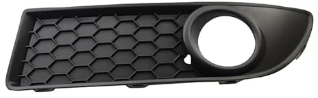 Grid vorn Nebelscheinwerfer Für Polo MK4 9N3 2005 2006 2007 2008 2009 FaceliftNebelscheinwerfergitter Abdeckung Vorne Untere Stoßstange Nebelscheinwerfer Shell Car Styling (Color : 1 Pc Left)