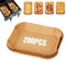 200 pezzi di carta da forno per friggitrice ad aria calda Ninja senza BPA, carta da forno resistente all'olio, compatibile con Ninja AF300EU AF400EU, Princess e altre friggitrice a doppia zone