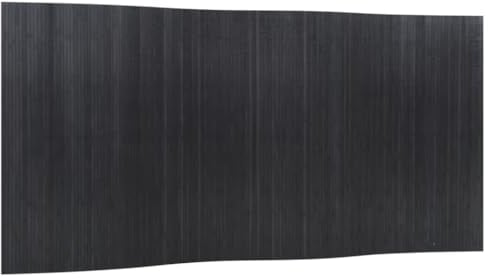 vidaXL Paravent, Raumteiler Pflegeleicht,Trennwand für Wohnzimmer Schlafzimmer Büro, Spanische Wand Sichtschutz, Modern, Grau Bambus