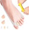nailgeler 3 Stück Hallux Valgus Korrektor Set, Silikon Hallux Valgus Zehenspreizer, Hallux Valgus Trainingsband, Hallux Valgus Korrektur Set für Damen & Herren
