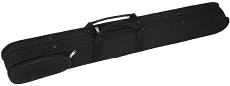 Dickly Bogentasche für Kontrabassbogen, Kontrabassbogen, Kontrabassbogenbox, Konzertbogenetui, Schwarz