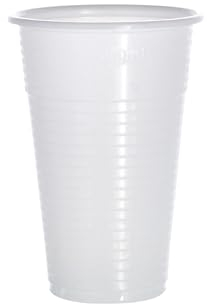 daybays Plastikbecher 0,3l Bierbecher, Trinkbecher, 4000 Stk. Einwegbecher Kunststoffbecher, Einweg Plastik Party Becher, Ausschankbecher (4000, Weiß)