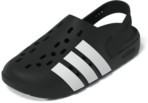adidas Mixte Adilette 2.0 Clog Tongues, Core Black/Cloud White/Core Black, 42 EU