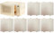 KLLJ Hoja de Mica,Placas Mica Microondas,6 Unidades Placas de Mica Hojas,Hojas de Lámina de Mica,Placa de Mica Cortable,Placa Mica Microondas Universal,para Horno de Microondas