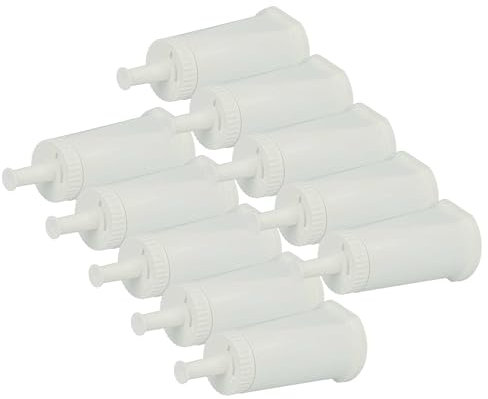 vhbw 10x Water Filter Compatible with Sage Dual Boiler SES920 Espresso Machine - White