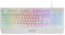 Mars Gaming MK124, Tastiera Ergonomica H-Mech, Poggiapolsi Integrato, Illuminazione FRGB Rainbow, Tastiera Gaming Antighosting Avanzata, Tastiera PC Completa Multiplatforma, Lingua Spagnolo, Bianco