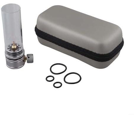 Honseadek Camping-Gaslaternenkopf mit einstellbarer Helligkeit, leichte Konstruktion aus Aluminiumlegierung für Outdoor-Camping, Wandern und Picknick-Aktivitäten