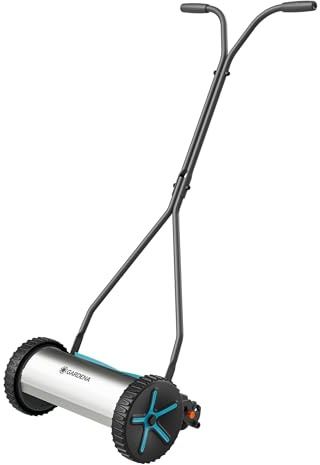 Gardena Cylindergräsklippare Comfort 330 Cylindergräsklippare: Engelsk gräsmatta, 33 cm klippbredd, Sladdlös, Lätt att rulla, För gräsmattor upp till 150 m² (11750-20)