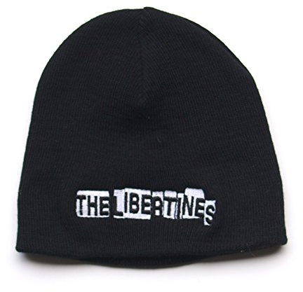 BAD TASTE Strickmütze The Libertines Beanie schwarz Bestickt