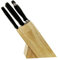 FranquiHOgar Set de 7 Piezas Cuchillo jamonero, de Pan/de Sierra, deshuesador, fileteador y pelador + DE Regalo Taco de Madera y chaira/afilador: 20.30cm de Filo