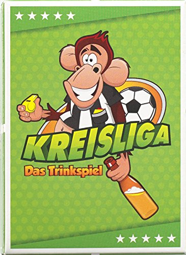 Spielehelden - Kreisliga - Das Trinkspiel für die coolste Mannschaft der Welt – Saufspiel für Fußballer oder als Party Zubehör - Witzige Spiele für Erwachsene für Silvester