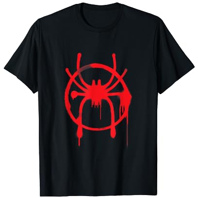 Marvel Spider-Man Into the Spider-Verse Red Icon T-Shirt