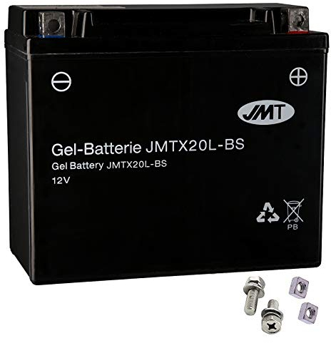 YTX20L-BS JMT Gel Batterie für FXDF 1690 Dyna Fat Bob ABS Baujahr 2013-2017