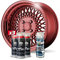 AutoFullCar Pack 3 Sprays Vinyle Liquide Full Dip Rouge MÉTALLISÉ Brillant