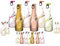 JustBe Mix | Piccolo frizzante l Prickelnder Premium Piccolo Wein Aperitif Sekt (Mix, 24 x 0,2l)