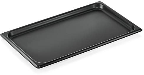 GN Blech Backblech mit PTFE Beschichtung -GN1/1- GN Baking Sheet aus Alu, ideal für Kombidämpfer, Backofen Dampfgarer, als Chafing dish einsätze