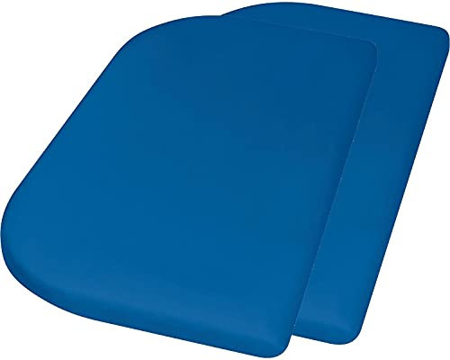 Jersey-Spannbettlaken 89x51 cm 2er Pack, Blau